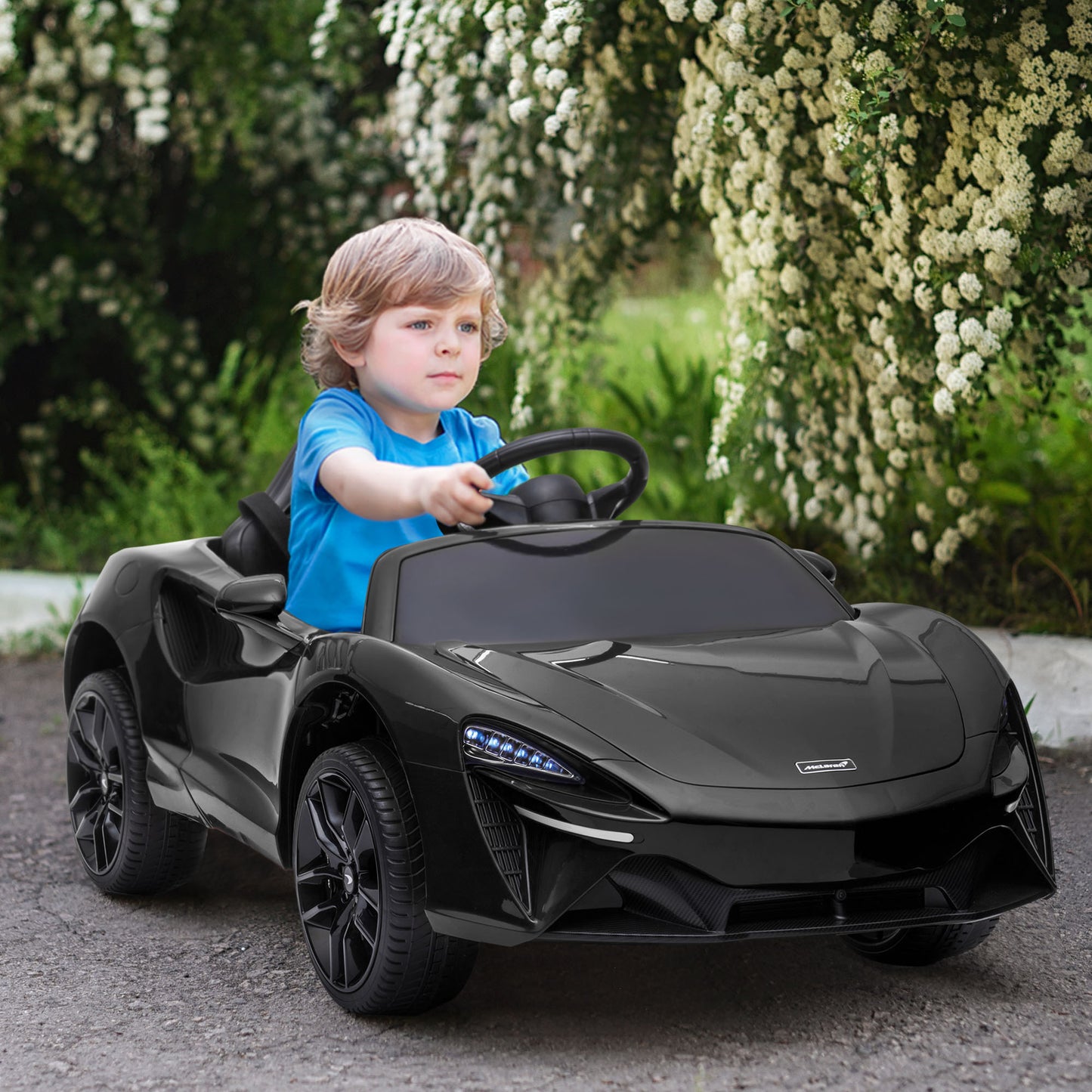 McLAREN LICENSED Kids Electric Ride-On lil Car - 2 Colours Available